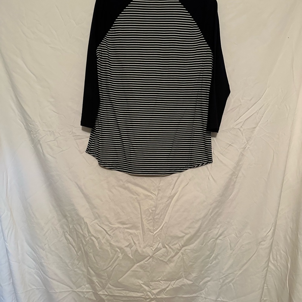 Navy blue, long sleeve shirt, brand, Sonoma, size medium